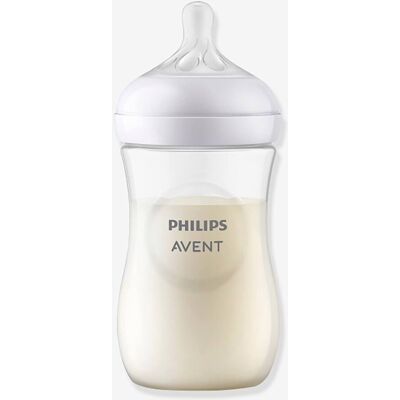 Biberón de 260 ml Natural Response de Philips AVENT transparente Biberón de 260 ml Natural Response de Philips AVENT transparente