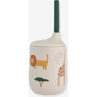 Vaso de silicona con pajita Ellis - LIEWOOD - 230 ml Vaso de silicona con pajita Ellis - LIEWOOD - 230 ml