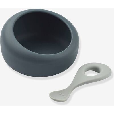 Bol + cuchara de silicona Sparia LIEWOOD azul Bol + cuchara de silicona Sparia LIEWOOD azul