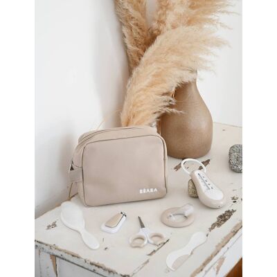 Neceser y 7 accesorios BEABA beige Neceser y 7 accesorios BEABA beige