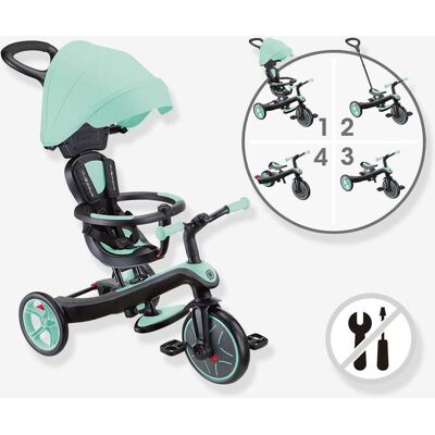 Triciclo evolutivo 4 en 1 GLOBBER verde menta Triciclo evolutivo 4 en 1 GLOBBER verde menta