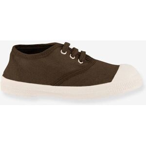 Zapatillas con cordones de algodón BENSIMON® caqui Zapatillas con cordones de algodón BENSIMON® caqui