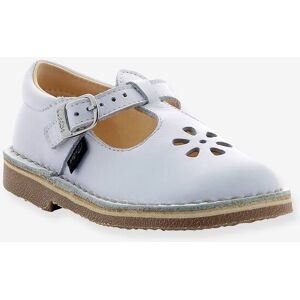 Sandalias de piel con curtido vegetal Dingo 2 ASTER® blanco claro liso