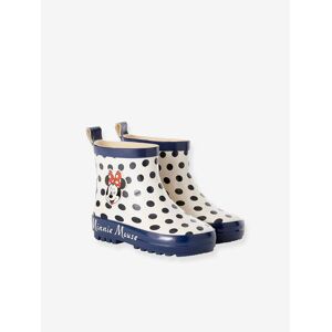 Botas de agua Disney® Minnie rosa claro liso con motivos