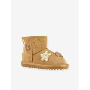 Botas forradas con estrellas COLORS OF CALIFORNIA® infantiles camello