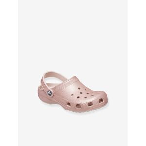 Zuecos para bebé 206992 de CrocsTM - Classic Glitter nude