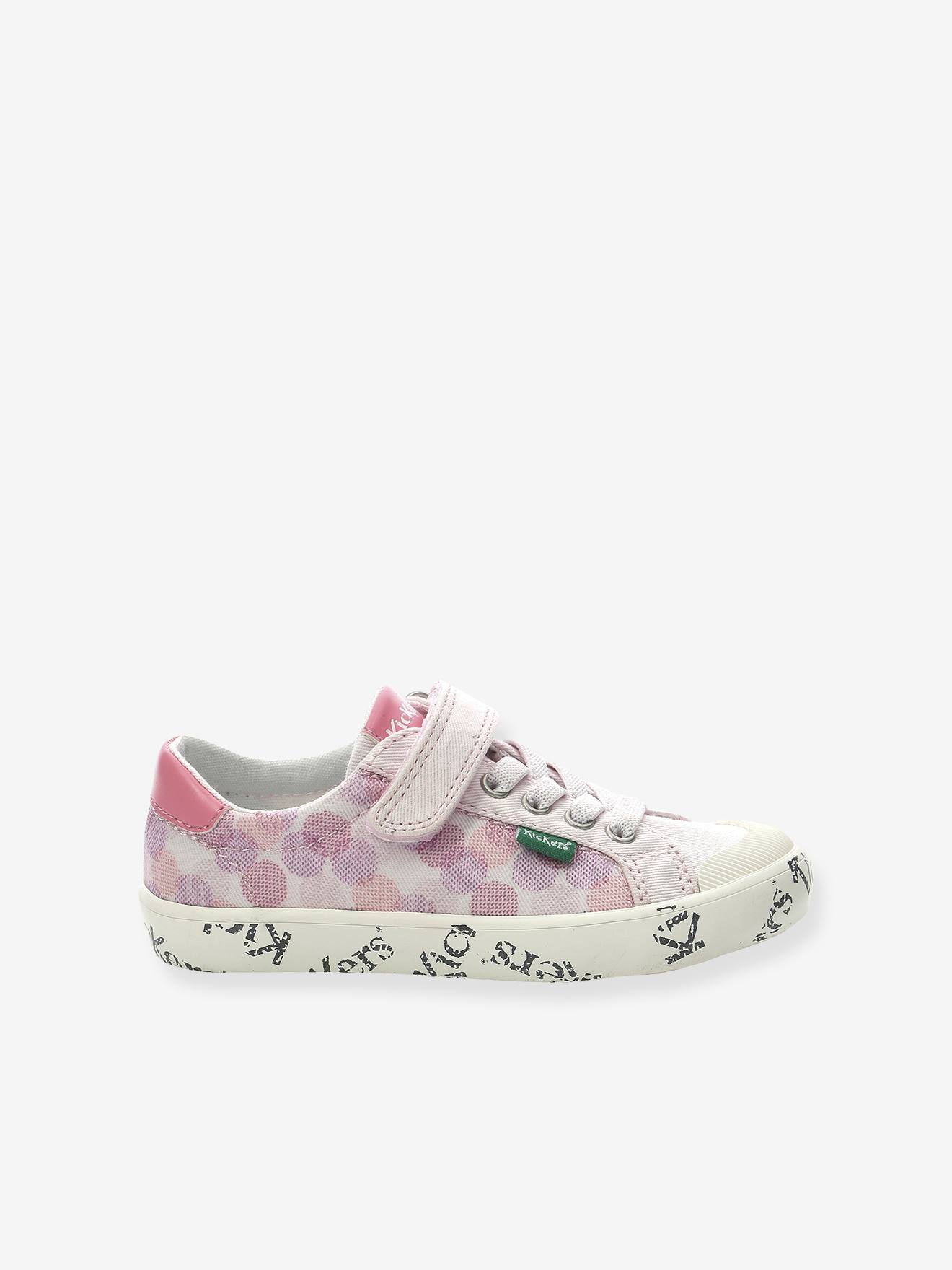 Zapatillas sneakers para niña Gody Gold KICKERS® rosa claro estampado