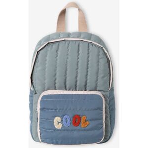 VERTBAUDET Mochila para preescolar «Cool» para niño liquen