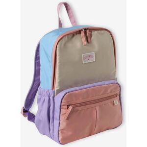 VERTBAUDET Mochila estilo retro colorblock niña lila