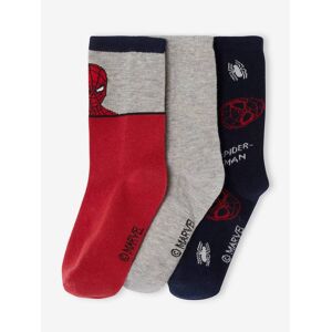 SPIDERMAN Pack de 3 pares de calcetines de Marvel® Spider-Man para niño rojo