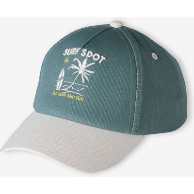 VERTBAUDET Gorra ajustable para niño verde VERTBAUDET Gorra ajustable para niño verde