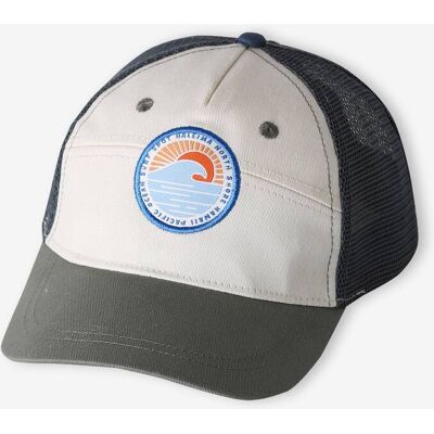 VERTBAUDET Gorra de algodón estilo trucker para niño crudo VERTBAUDET Gorra de algodón estilo trucker para niño crudo