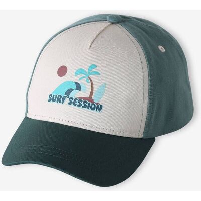 VERTBAUDET Gorra ajustable para niño verde sauce VERTBAUDET Gorra ajustable para niño verde sauce
