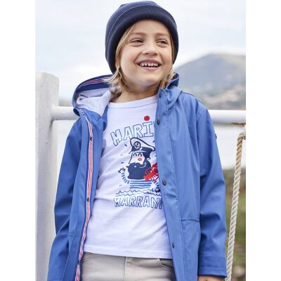 VERTBAUDET Gorro "beanie" Oeko Tex® para niño azul oscuro liso VERTBAUDET Gorro "beanie" Oeko Tex® para niño azul oscuro liso