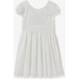 Vestido «Thelma» para niña - Cyrillus - Colección para fiestas y ceremonias blanco