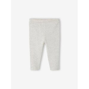 VERTBAUDET Leggings de canalé para bebé - Basics beige jaspeado