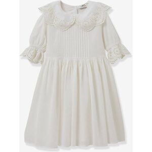 Vestido de ceremonia Adeline para niña CYRILLUS blanco