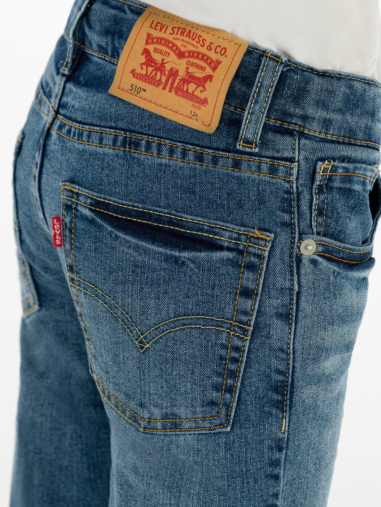 LEVIS KID'S Vaqueros skinny 510 LEVI'S azul jeans