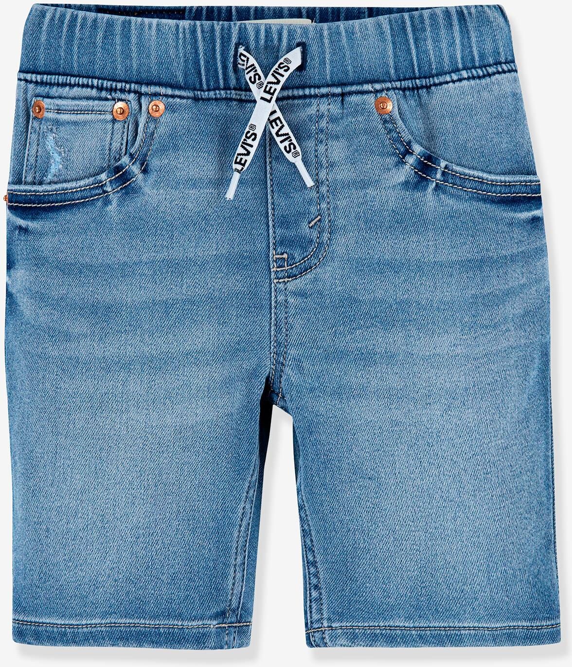 LEVIS KID'S Short skinny dobby con cintura elástica LEVI'S stone