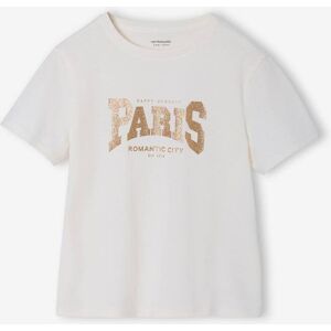 VERTBAUDET Camiseta estampada de manga corta para niña crudo VERTBAUDET Camiseta estampada de manga corta para niña crudo