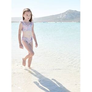 VERTBAUDET Bikini Sirena, para niña blanco claro bicolor/multicolo