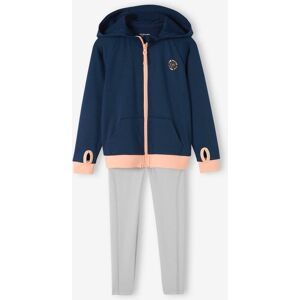 Conjunto deportivo niña VERTBAUDET - Sudadera con capucha y leggings Conjunto deportivo niña VERTBAUDET - Sudadera con capucha y leggings
