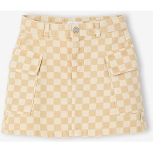 VERTBAUDET Falda a cuadros niña cuadros amarillos VERTBAUDET Falda a cuadros niña cuadros amarillos