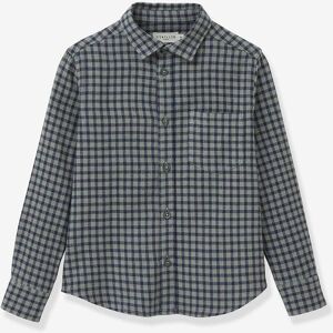 Camisa de franela de cuadros CYRILLUS, para niño verde Camisa de franela de cuadros CYRILLUS, para niño verde