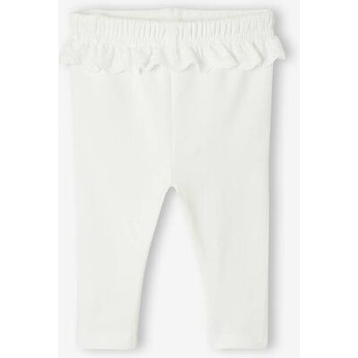 VERTBAUDET Leggings de punto para recién nacido niña crudo VERTBAUDET Leggings de punto para recién nacido niña crudo