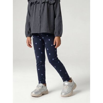 VERTBAUDET Leggings estampados para niña azul VERTBAUDET Leggings estampados para niña azul