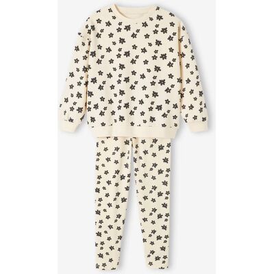 Conjunto de Flores Ecru de Vertbaudet para Niña Conjunto de Flores Ecru de Vertbaudet para Niña