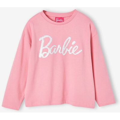 Camiseta Barbie con motivo de lentejuelas reversibles infantil rosa chicle Camiseta Barbie con motivo de lentejuelas reversibles infantil rosa chicle