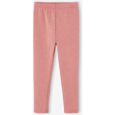 VERTBAUDET Leggings con forro polar para niña rosado VERTBAUDET Leggings con forro polar para niña rosado