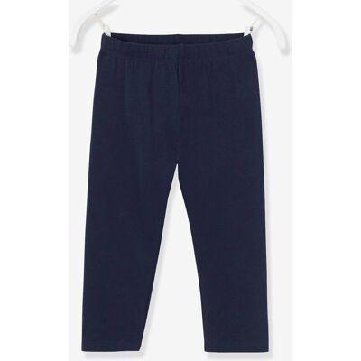 VERTBAUDET Leggings niña hasta media pantorrilla azul oscuro liso VERTBAUDET Leggings niña hasta media pantorrilla azul oscuro liso