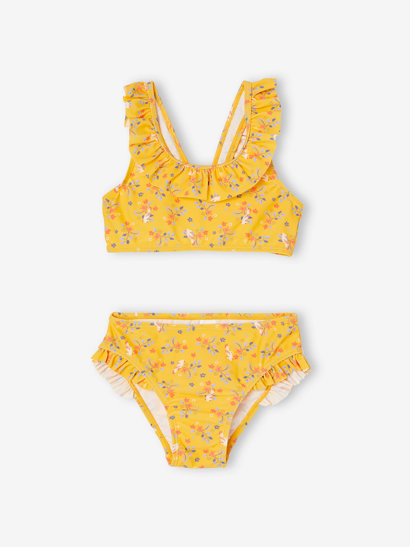 VERTBAUDET Bikini para niña amarillo