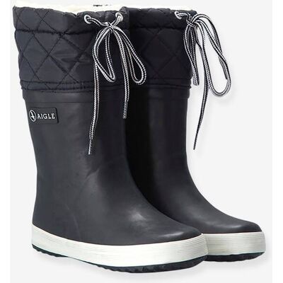 Botas de agua Lolly Pop Giboulée AIGLE® azul oscuro liso Botas de agua Lolly Pop Giboulée AIGLE® azul oscuro liso