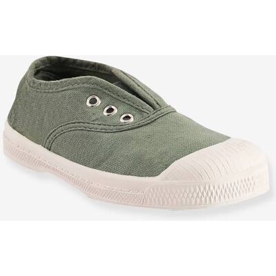 Zapatillas infantiles de algodón estampado Liberty® BENSIMON aceituna Zapatillas infantiles de algodón estampado Liberty® BENSIMON aceituna