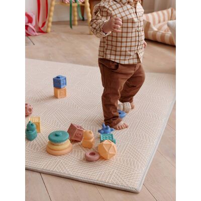 VERTBAUDET Alfombra de espuma grande beige VERTBAUDET Alfombra de espuma grande beige
