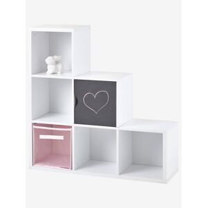 VERTBAUDET Mueble de almacenaje 6 casilleros blanco