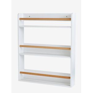 VERTBAUDET Estantería para libros de 3 niveles blanco / madera