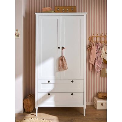 VERTBAUDET Armario 2 puertas y 2 cajones Canopée blanco VERTBAUDET Armario 2 puertas y 2 cajones Canopée blanco