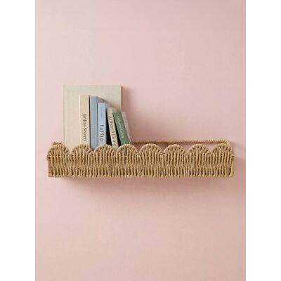VERTBAUDET Estantería de cuerda de papel beige VERTBAUDET Estantería de cuerda de papel beige