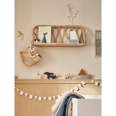 VERTBAUDET Estantería de ratán madera VERTBAUDET Estantería de ratán madera