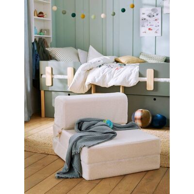 Vertbaudet Cuna de sherpa Cocoon - puff cama Vertbaudet Cuna de sherpa Cocoon - puff cama