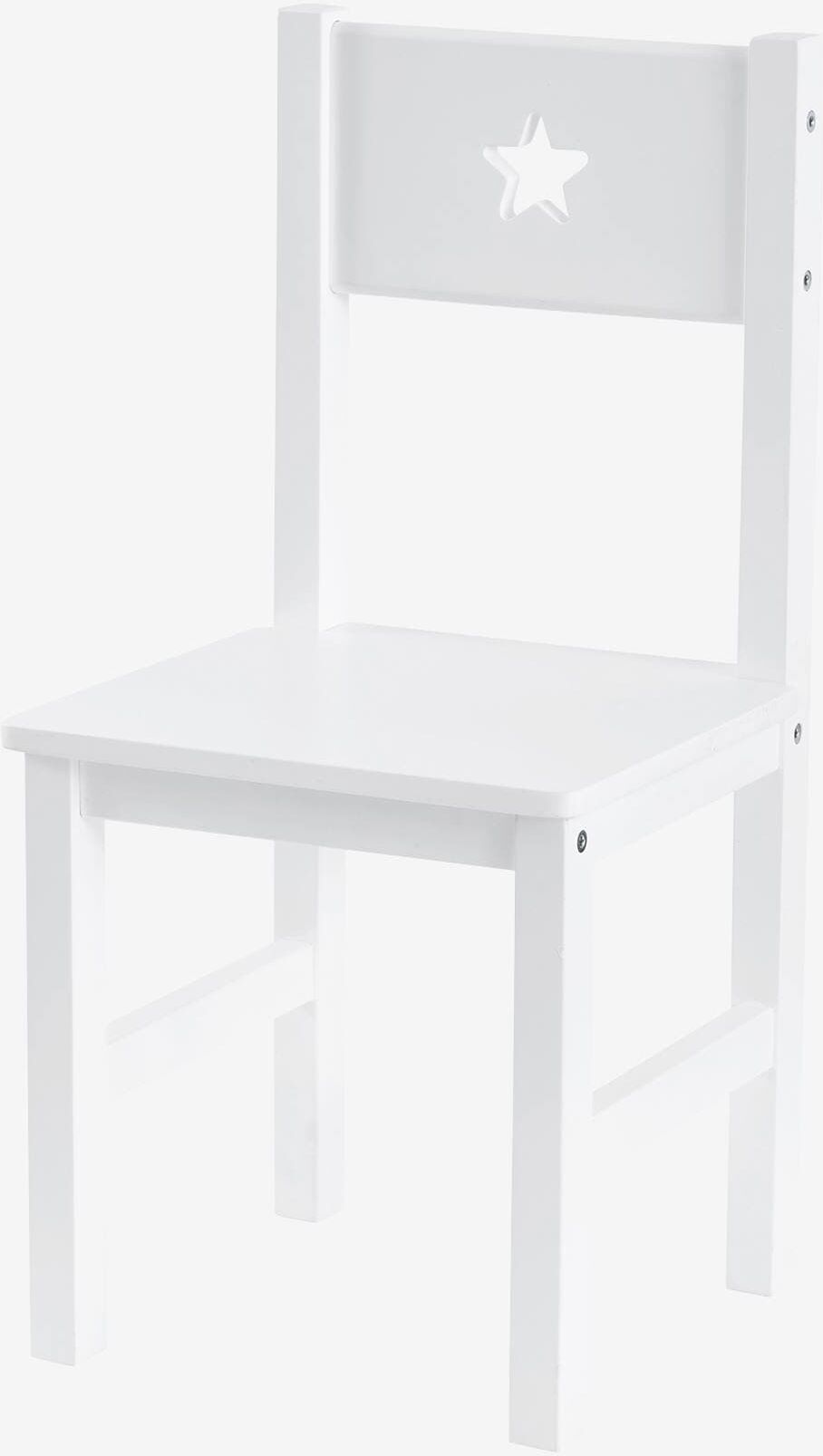 VERTBAUDET Silla infantil Sirius, altura del asiento 30 cm blanco