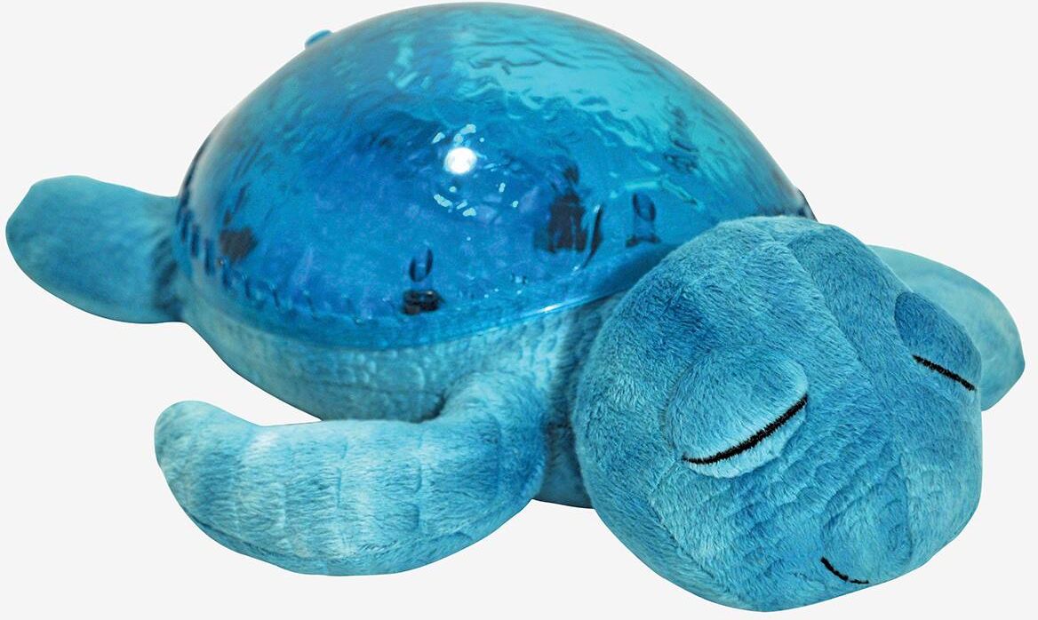 Lámpara de noche Tranquil Turtle CLOUD B azul medio liso