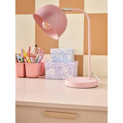 VERTBAUDET Lámpara de mesa de metal bicolor rosa VERTBAUDET Lámpara de mesa de metal bicolor rosa