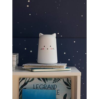 VERTBAUDET Lámpara de noche Gato blanco VERTBAUDET Lámpara de noche Gato blanco