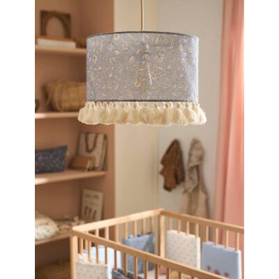 Vertbaudet - INDIA - Azul - Floral indio - Lamp shade Vertbaudet - INDIA - Azul - Floral indio - Lamp shade