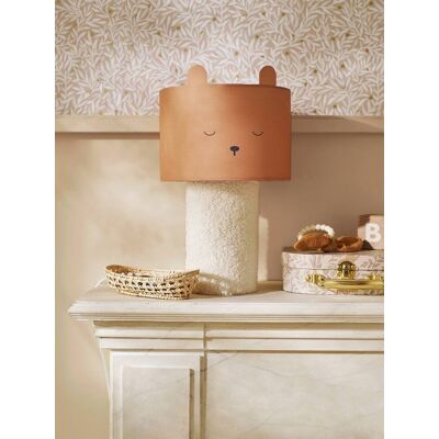 Lámpara de mesa Oso de VERTBAUDET con base de sherpa - Decoración infantil Lámpara de mesa Oso de VERTBAUDET con base de sherpa - Decoración infantil